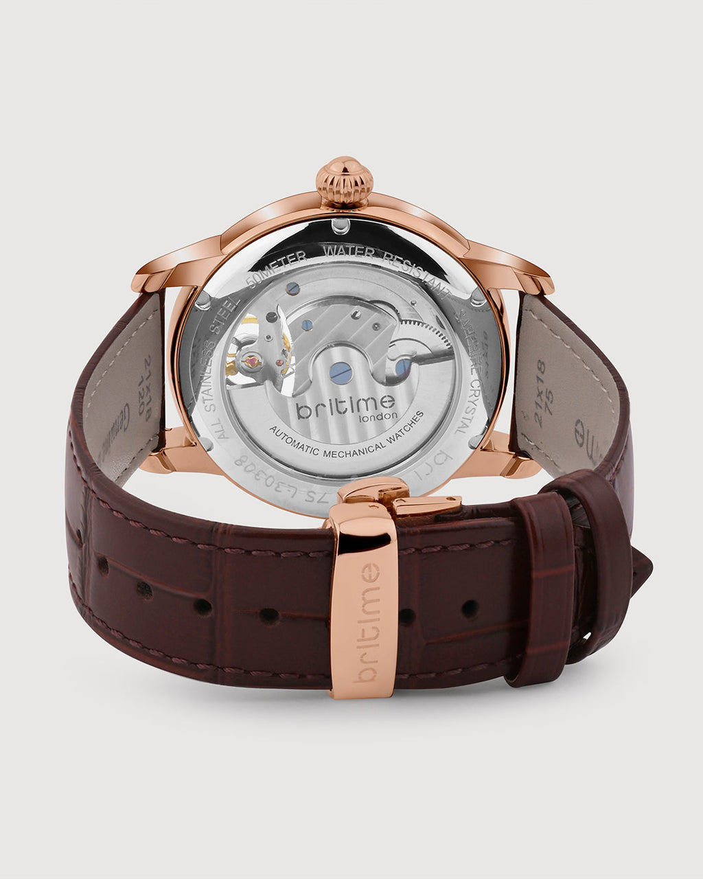 Brown With Rose Gold