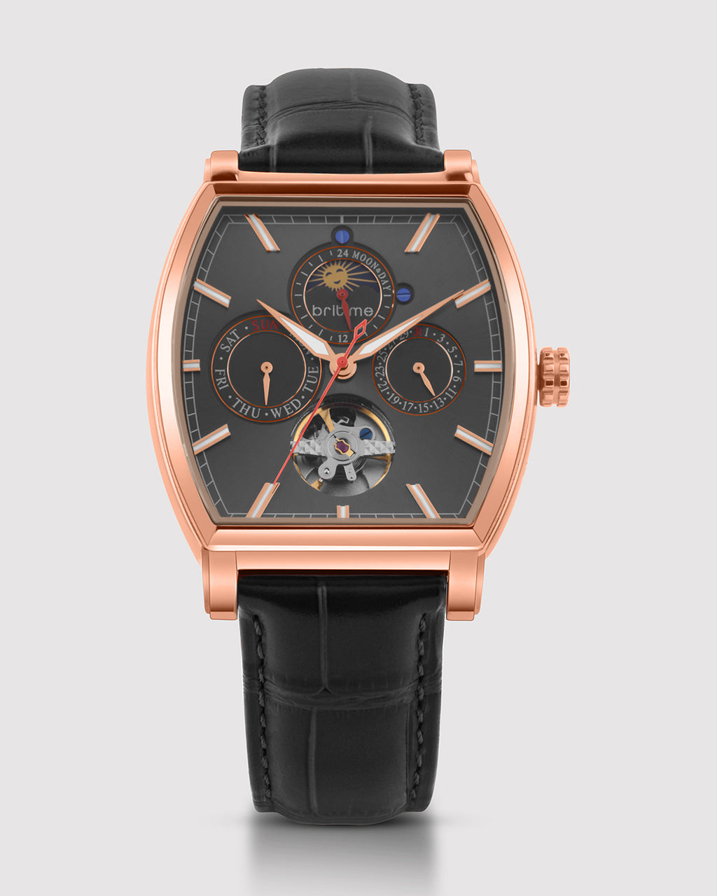 Black With Rose Gold
