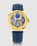 Blue With Gold