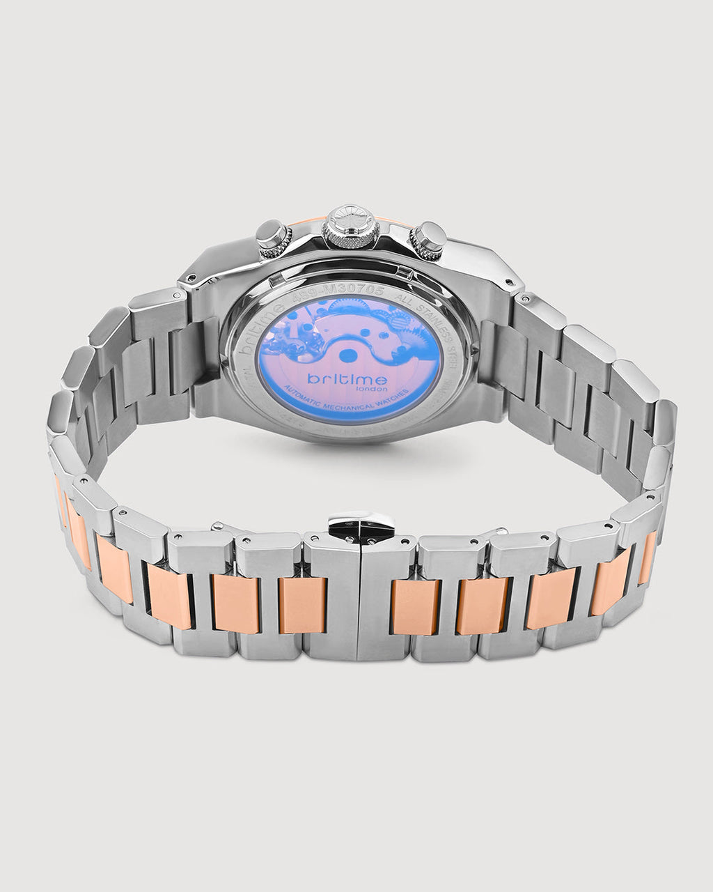 Two Tone With Rose Gold
