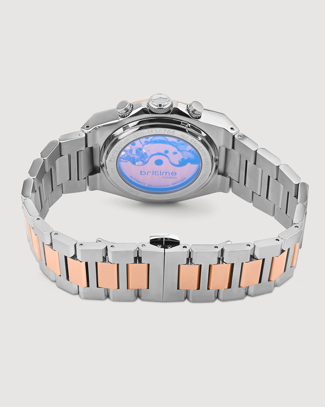 Two Tone With Rose Gold
