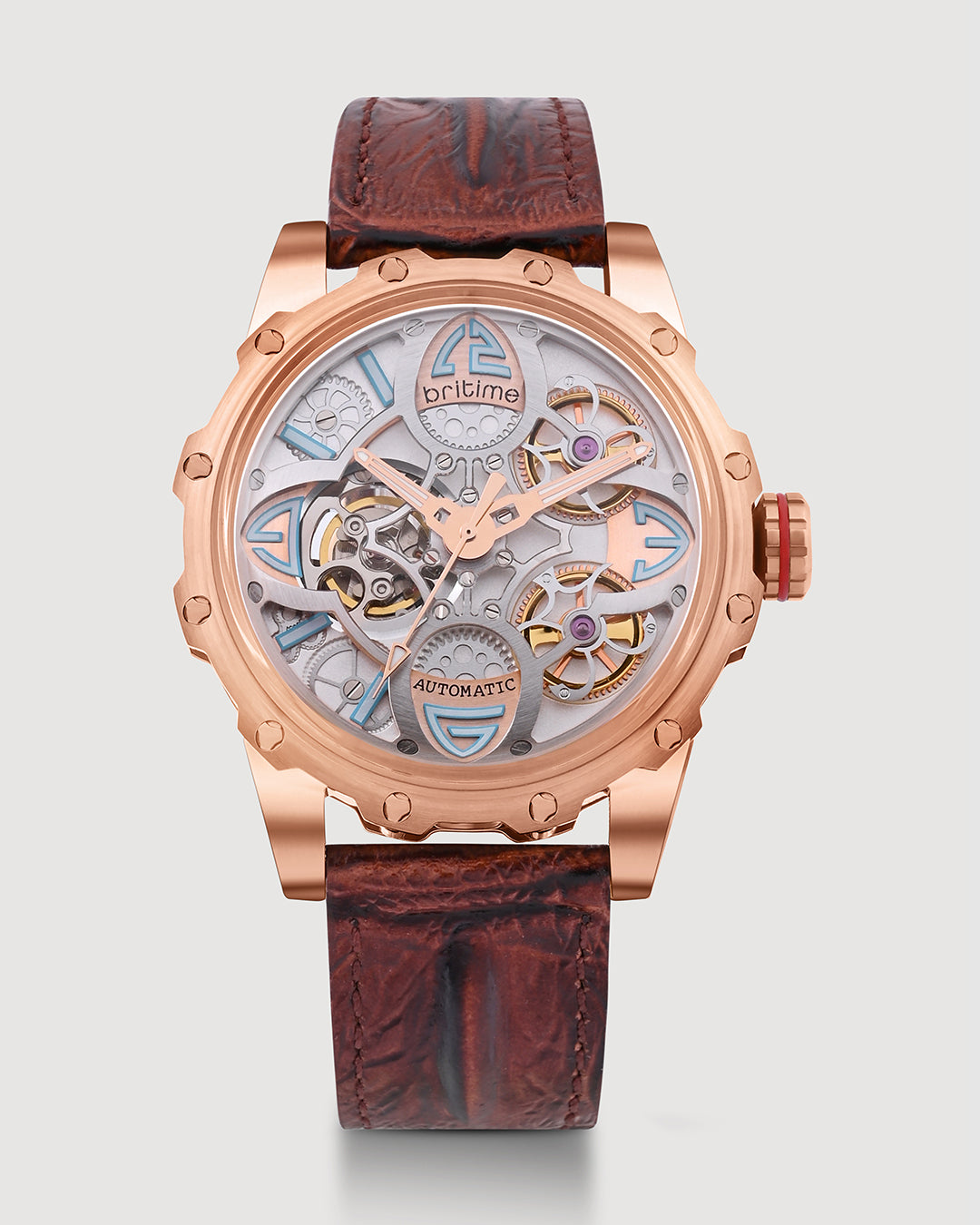Brown With Rosegold