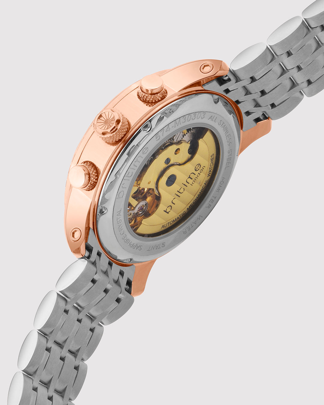 Rosegold With White