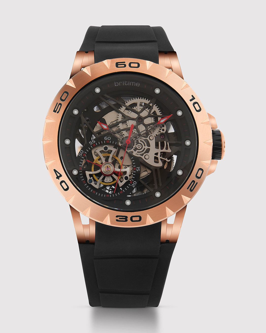 Black With Rosegold