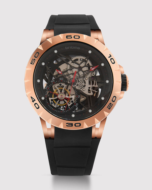 Black With Rosegold