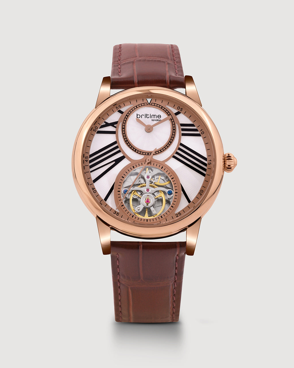 Brown With Rose Gold
