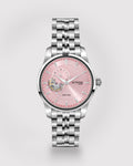 Silver With Pink