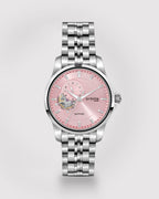 Silver With Pink