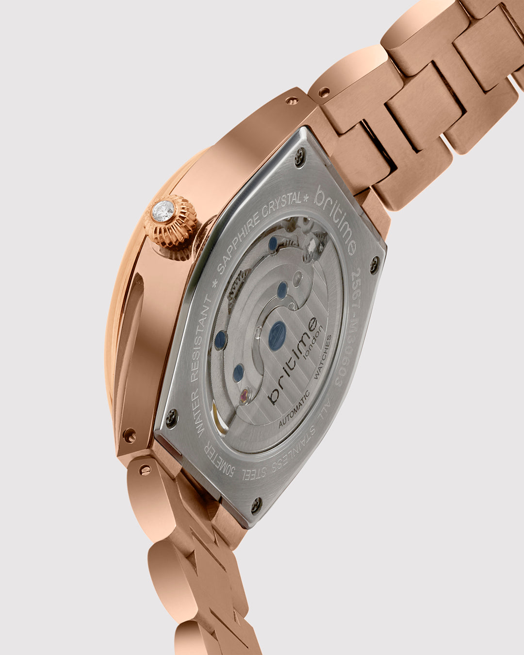 Rose Gold With White