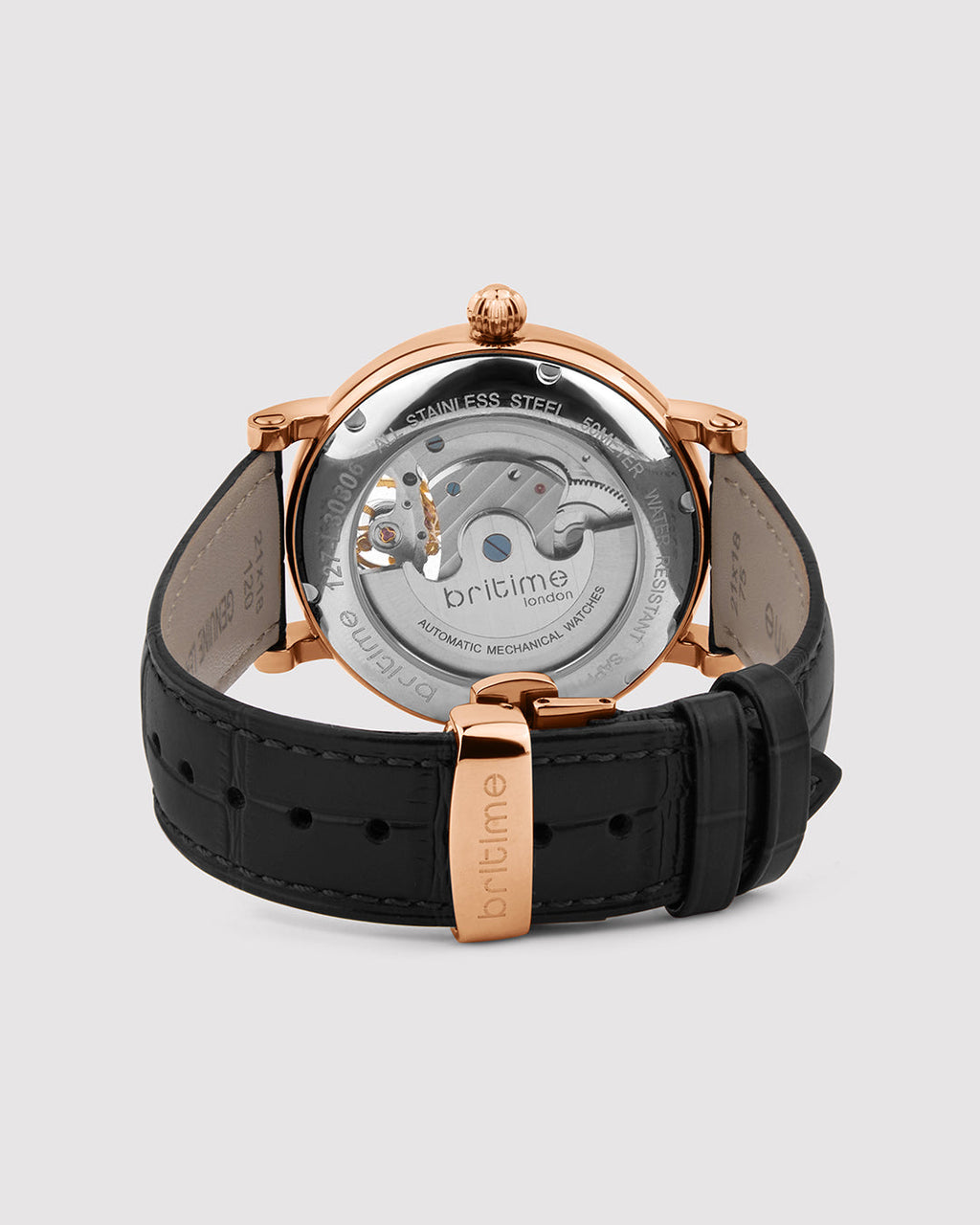 Black With Rose Gold