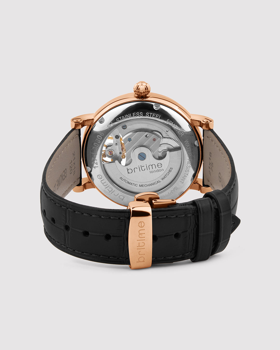 Black With Rose Gold