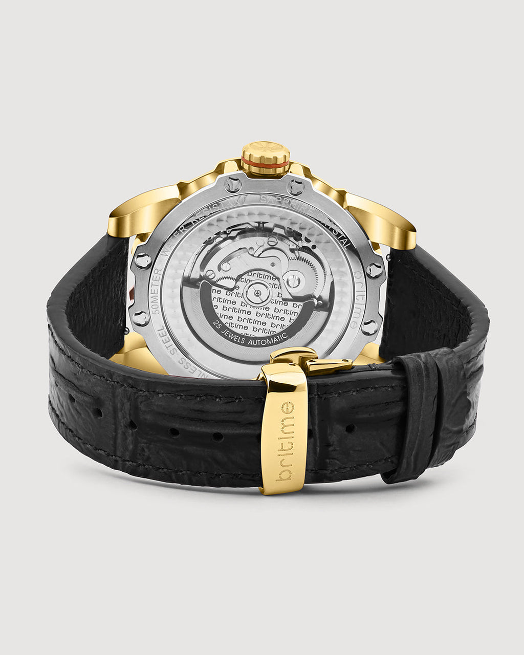 Black With Gold