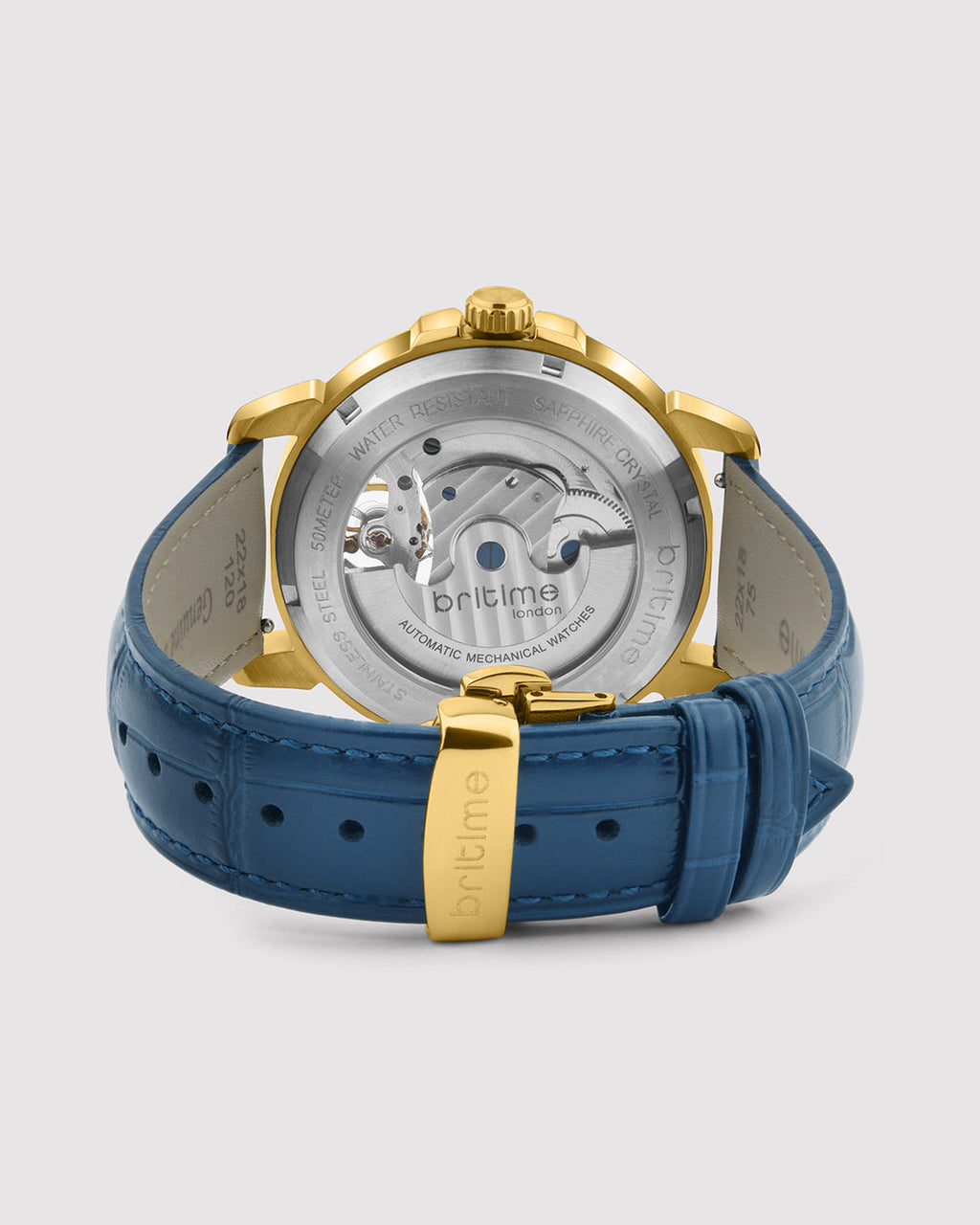 Blue With Gold