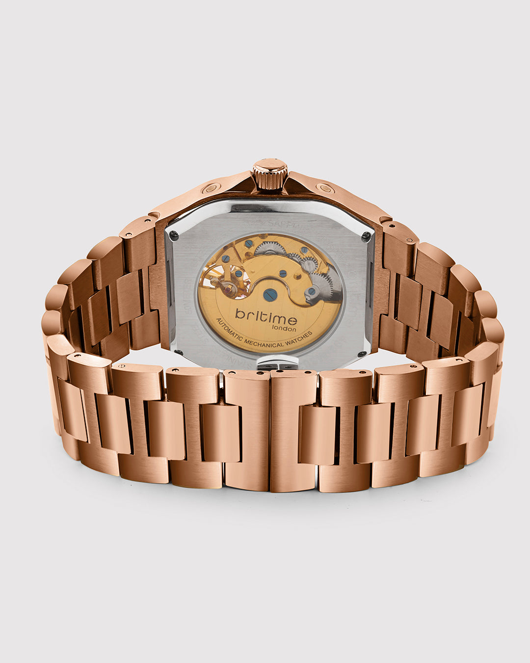 Rosegold With Blue