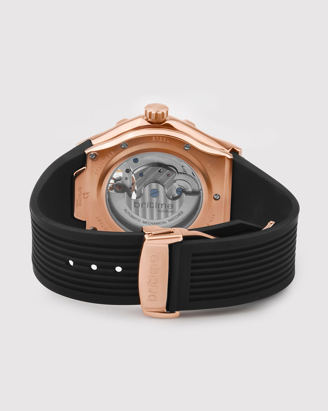 Black With Rosegold