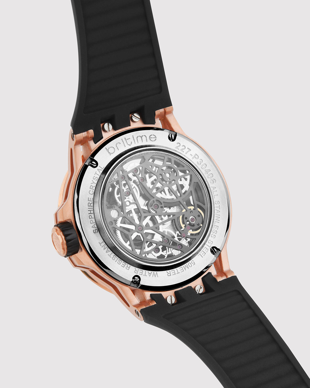 Black With Rosegold