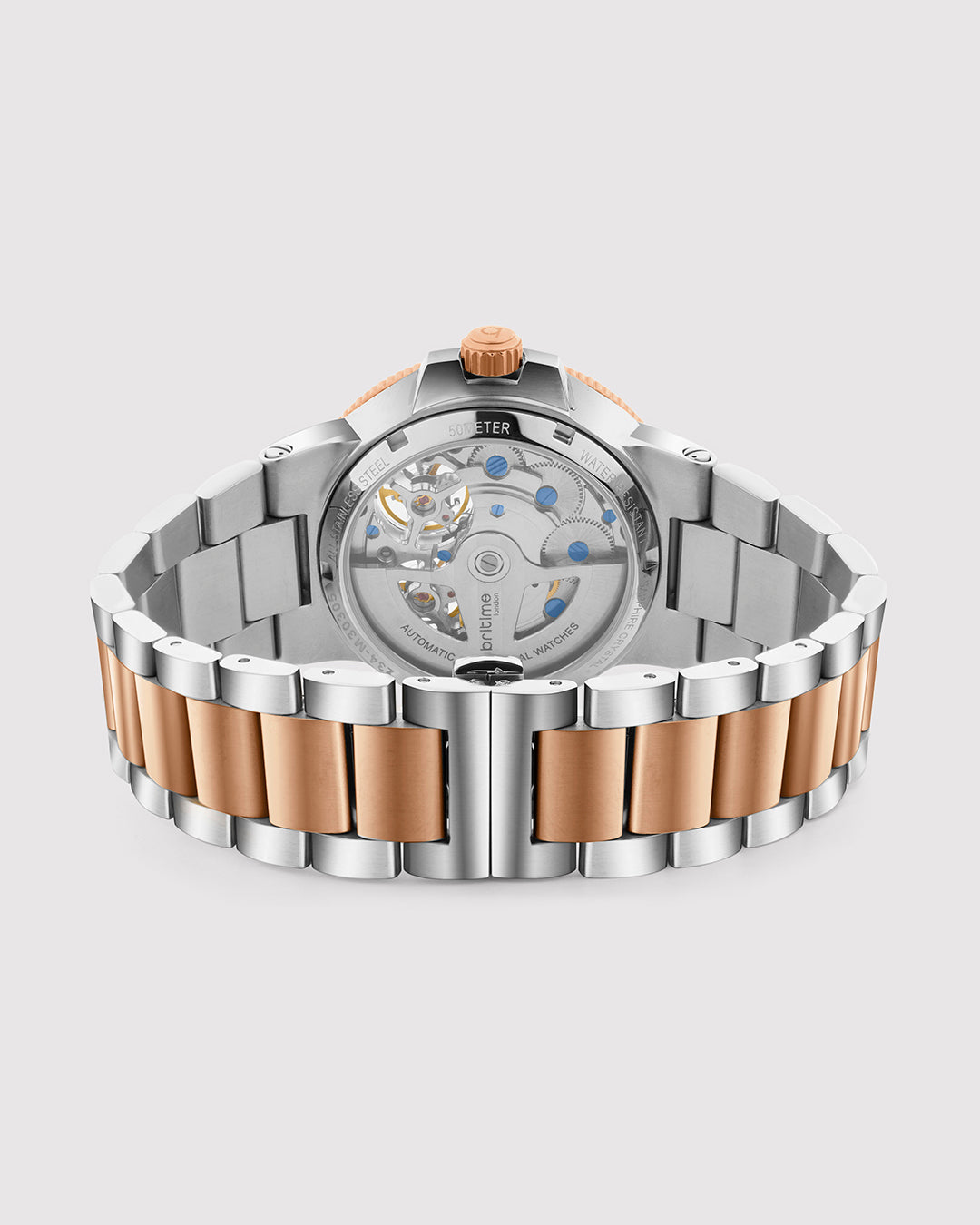 Silver With Rosegold