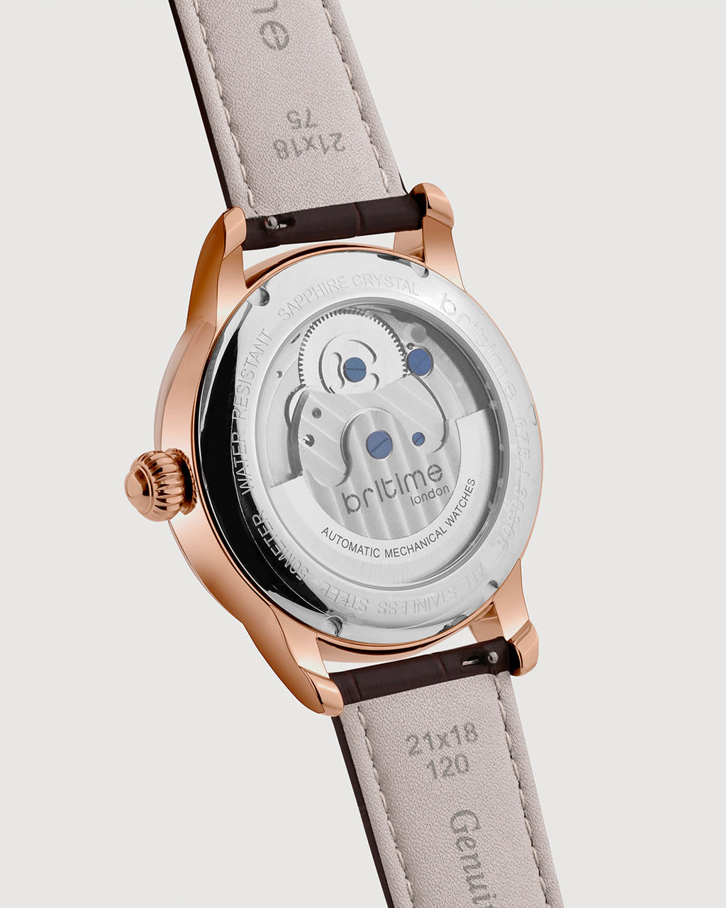 Brown With Rose Gold