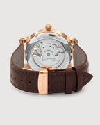 Borwn With Rose Gold