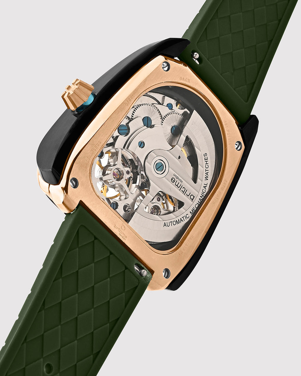 Green With Rose gold