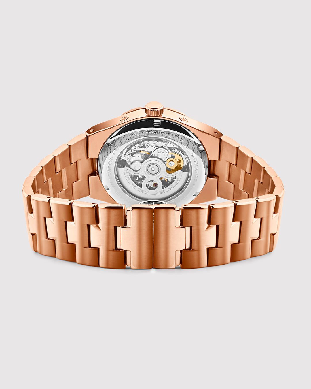 Rose Gold With Green