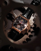 Black With Rose Gold