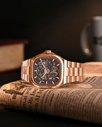 Rosegold With Brown
