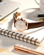 Brown With Silver