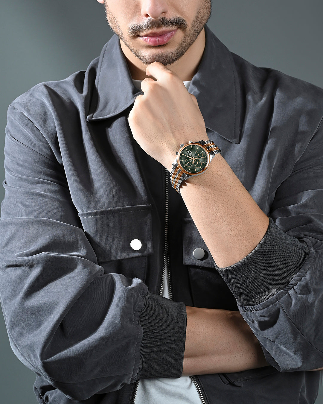 Two Tone With Green