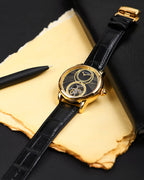 Black With Gold
