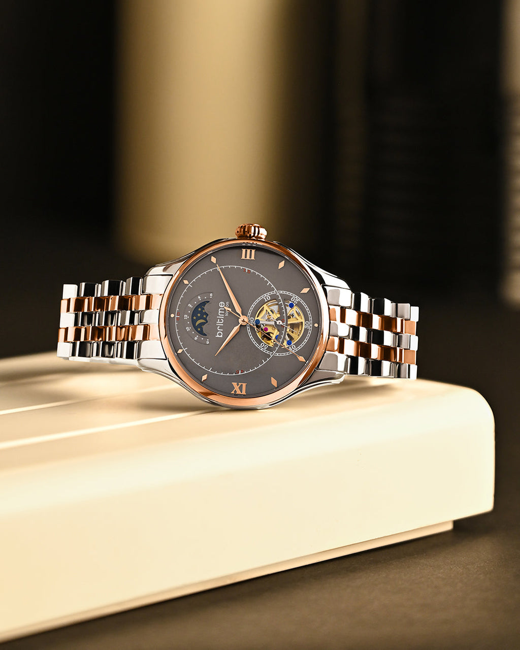 Two Tone With Brown