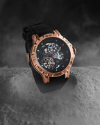 Black With Rosegold