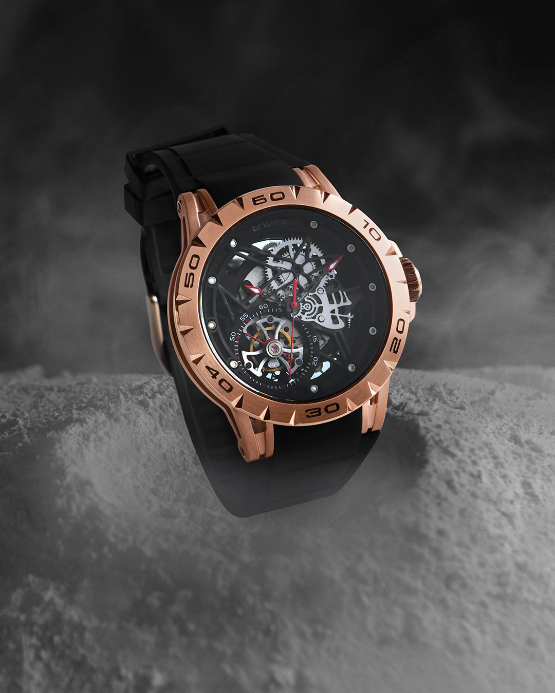 Black With Rosegold