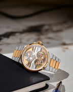 Silver With Rosegold