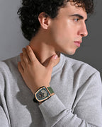 Green With Rose gold