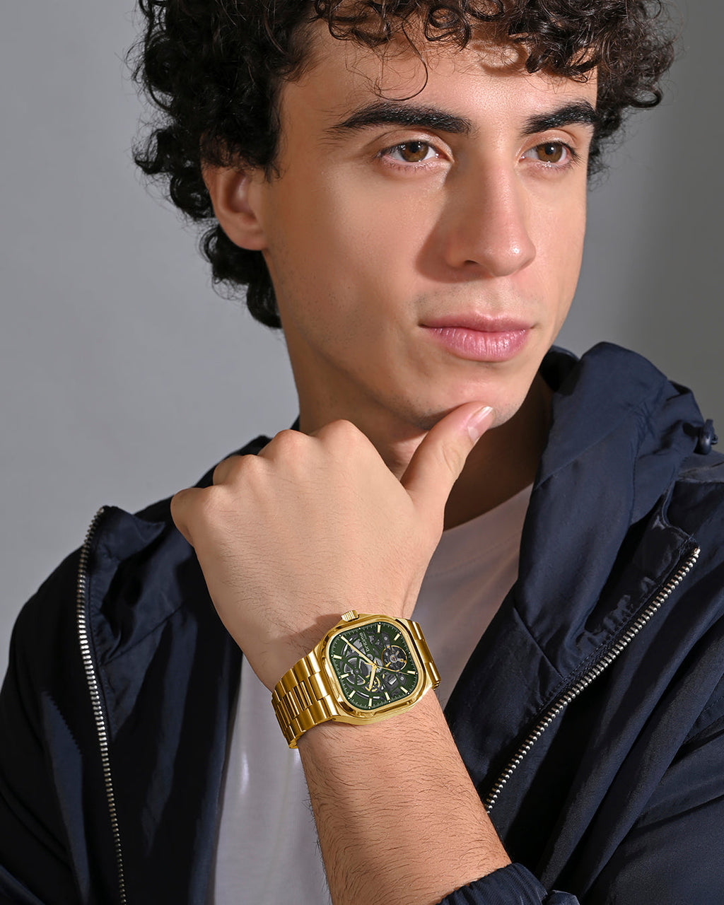 Gold With Green