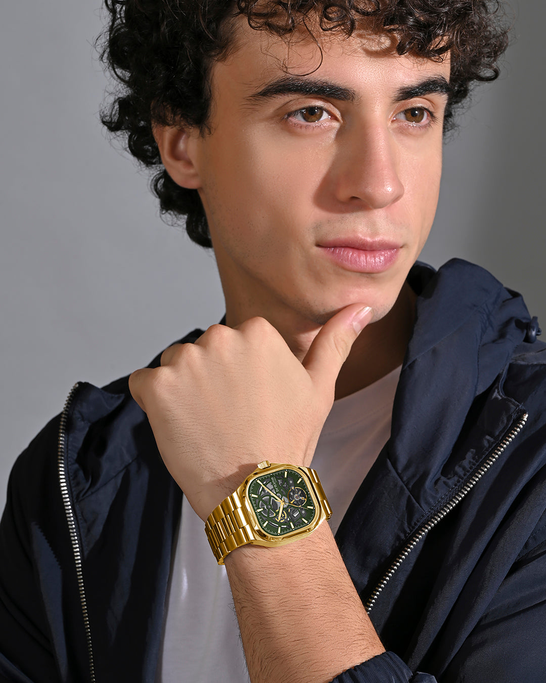 Gold With Green