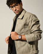 Brown With Rosegold