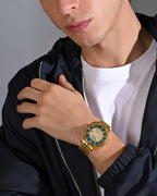 Gold With Green