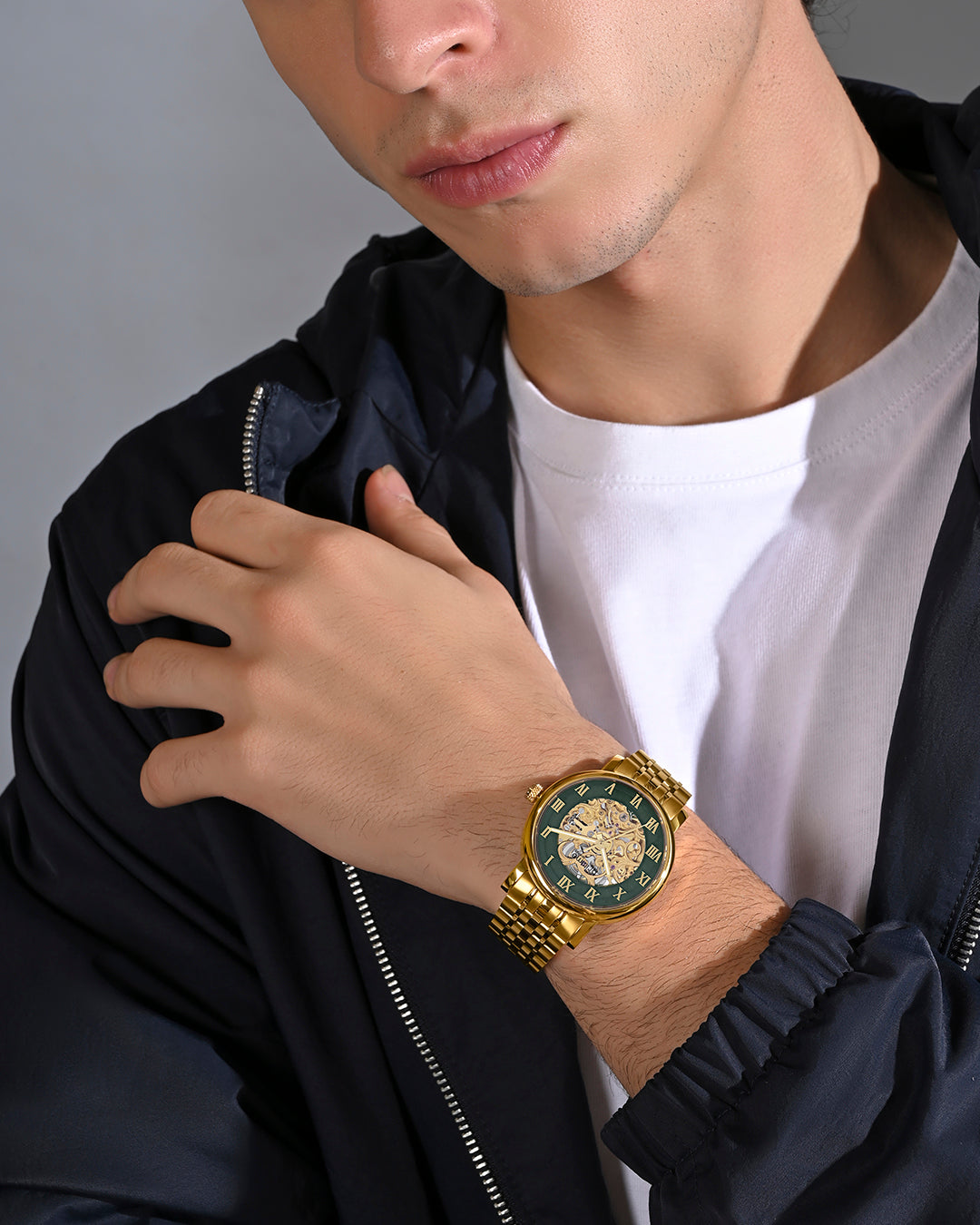 Gold With Green