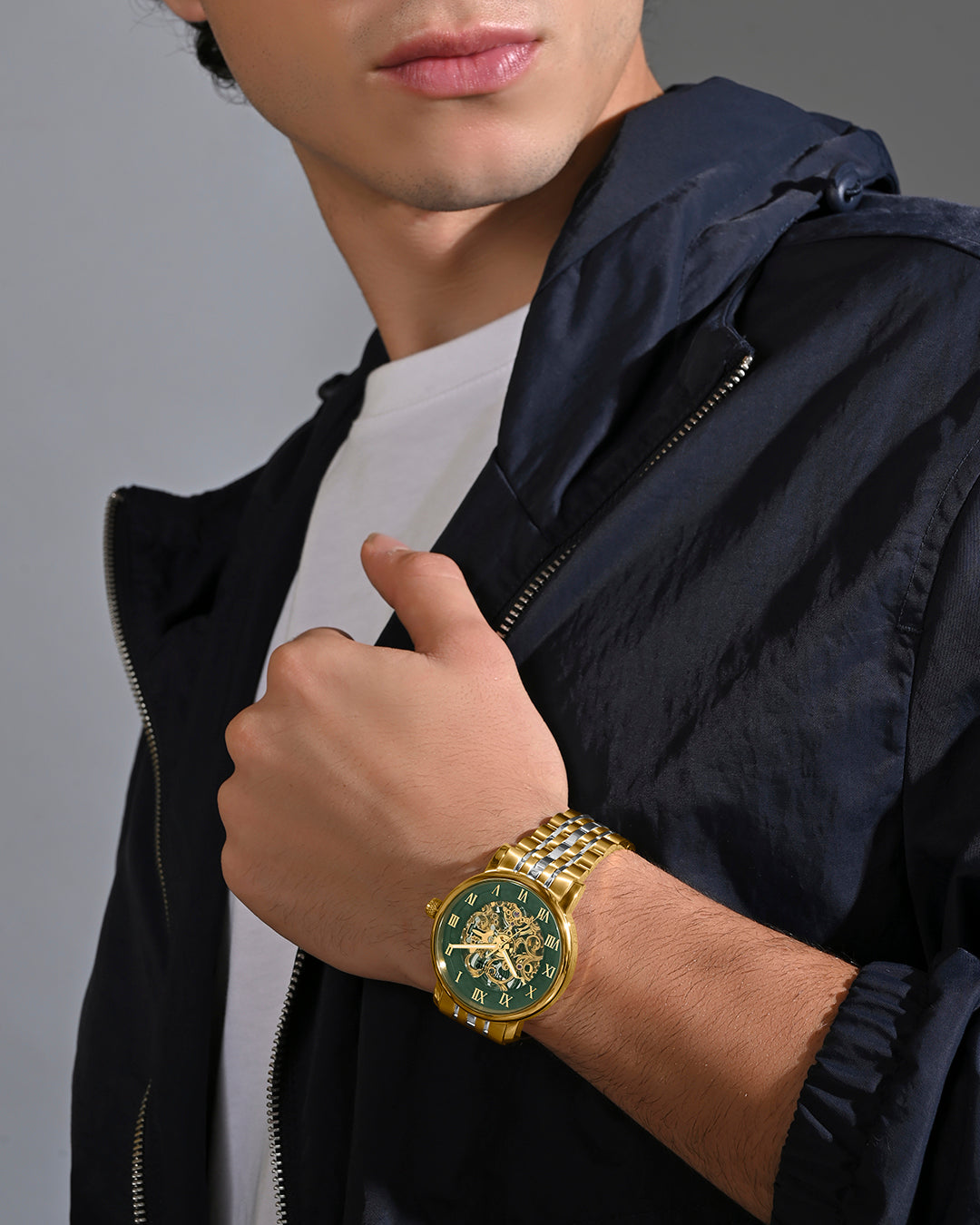 Two Tone With Green