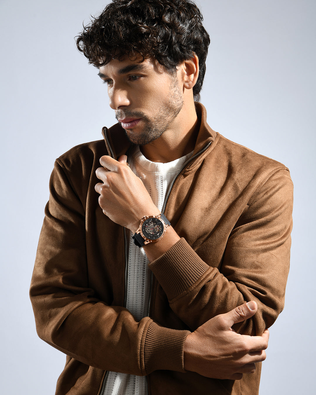 Black With Rosegold