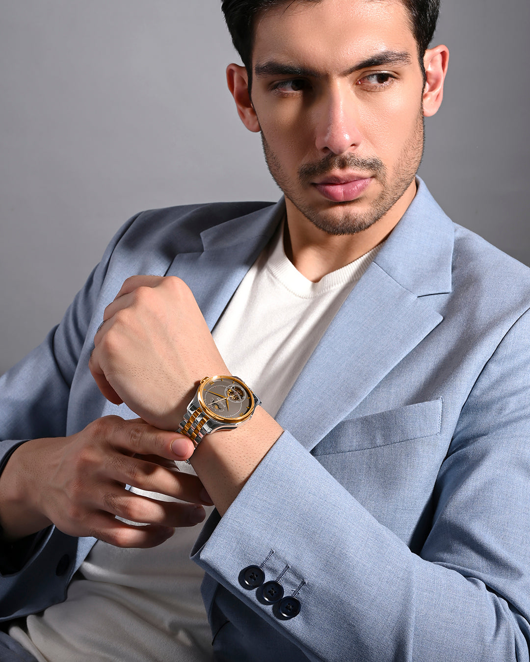 Two Tone With Brown