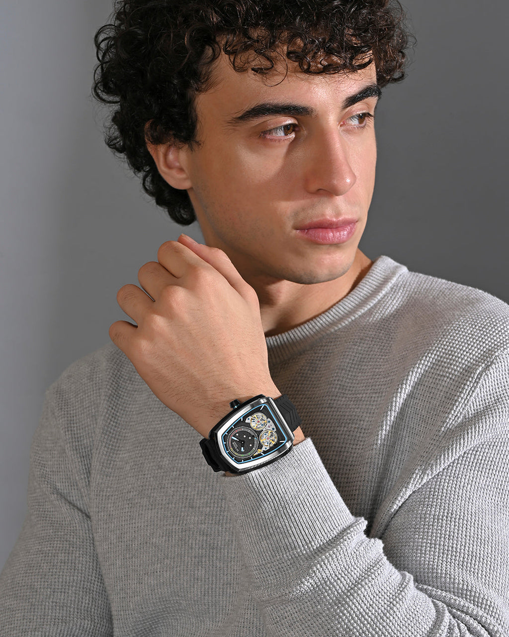 Black With Silver