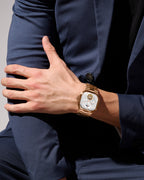 Rosegold With White