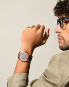 Brown With Rosegold