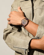 Brown With Rosegold