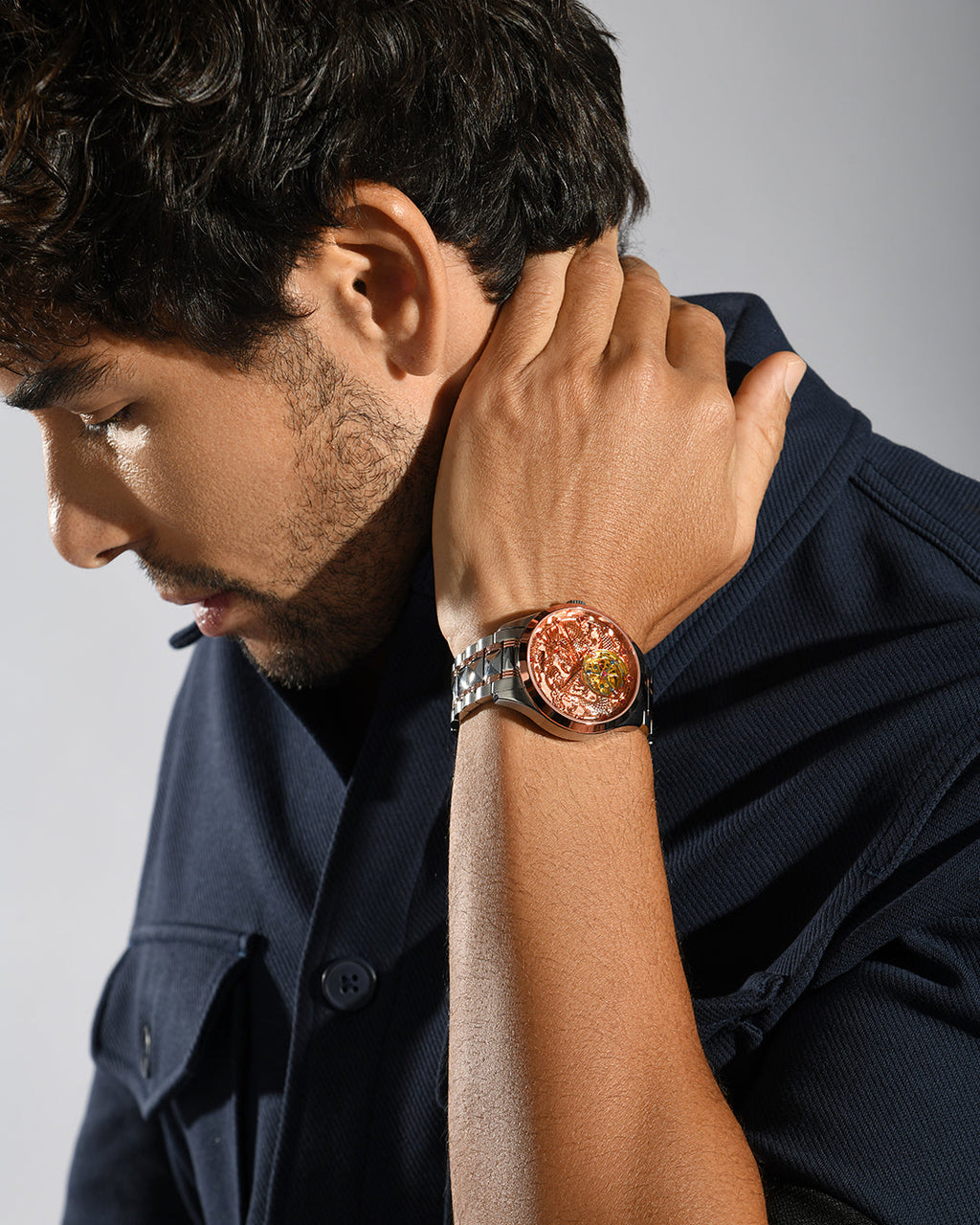 Two Tone With Rosegold