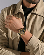 Black With Gold