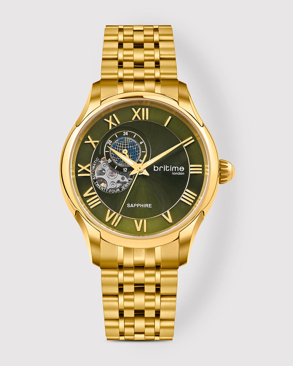 Gold With Green